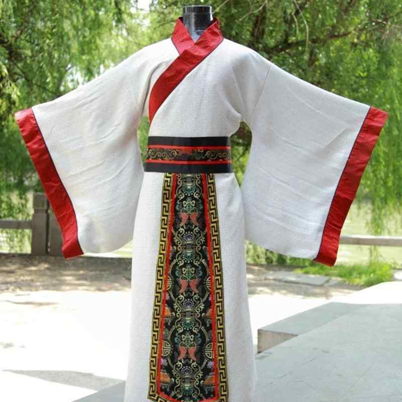漢服 メンズ レトロ衣装 男性用 官服 コスプレ 中国時代劇 漢朝 臣下 大臣風 コート風 羽織風 ライトアウター リヨセル 春秋