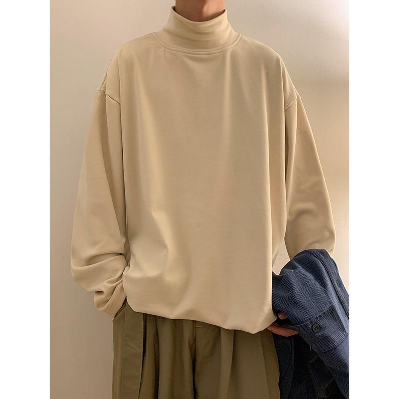 Tシャツ メンズ 長袖 裏起毛 秋冬 トップス 防寒 暖かい インナー あったか 伸縮性 ストレッチ ゆったり 厚手 無地 高機能 普段使い・カテゴリ: Tシャツ・スタイル: ストリート・柄: 無地・ネックライン: ハイネック・袖丈: 長袖・・カラー: ホワイト, ダークグレー, ブラック, コーヒー, ベージュ・サイズ: M, L, XL, XXL・対象年齢: 18-24歳, 成人・対象: 男性・素材: ポリエステル・重さ: 約250-300g