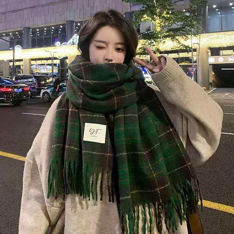 マフラー レディース 秋冬 韓国 高見え 厚手 ニット ストール ショール 防寒 暖かい ひざ掛け ポリエス..