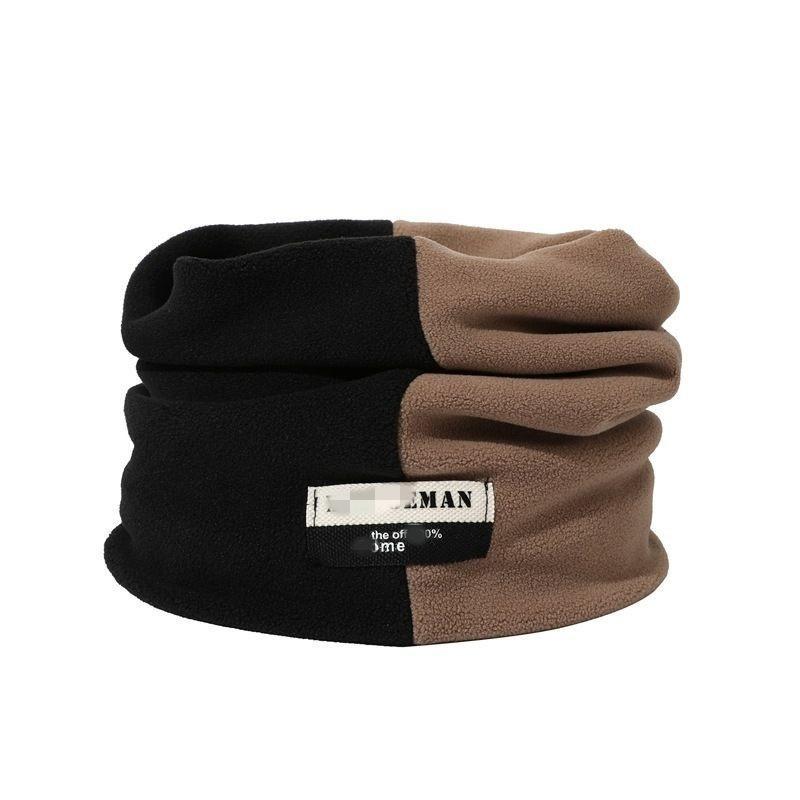 ネックウォーマー メンズ 男性用 秋冬 防寒 裏起毛 ネックカバー フェイスカバー 暖かい スヌード マフラー バイク アウトドア 黒 ブラック グレー