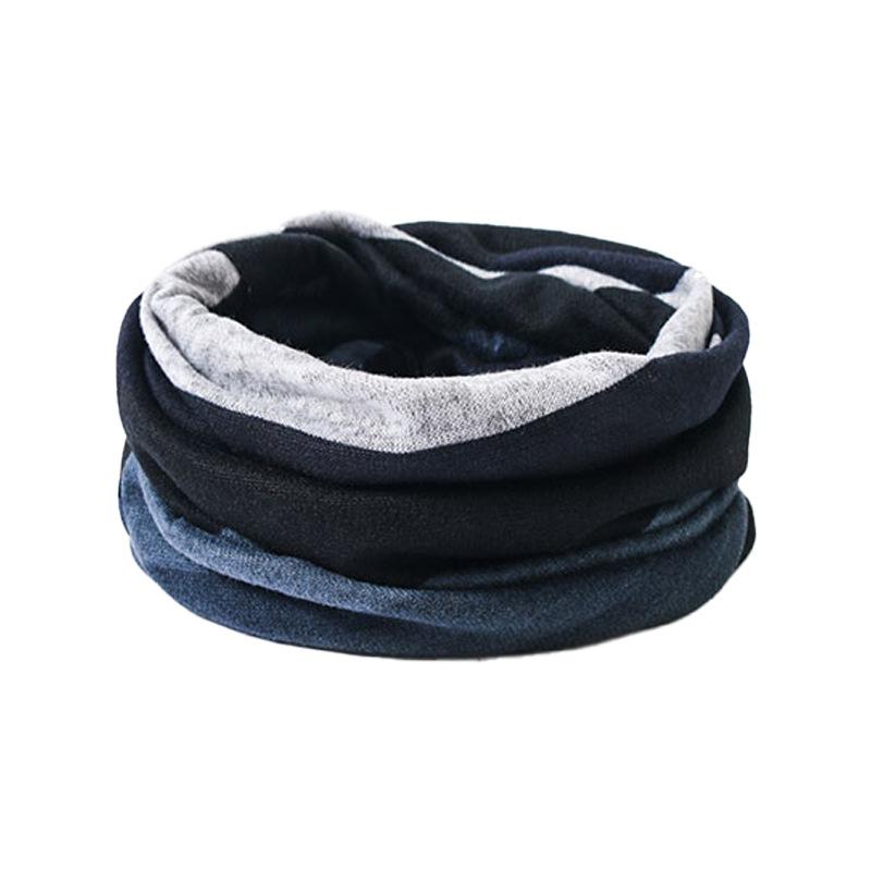 ネックウォーマー メンズ 防寒 帽子 2way 秋冬 保温 スヌード フェイスカバー 覆面 バイク 自転車 防風 寒さ対策 幾何学模様