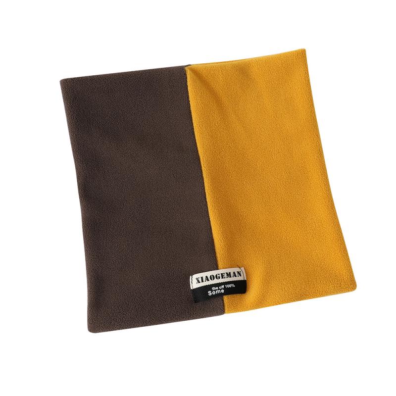 ネックウォーマー 男性用 女性用 秋冬 防寒 防風 保温 運動 自転車 幾何学模様 スヌード 黒 ブラック ..