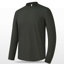 Tシャツ 男性用 長袖 スポーツウェア アウトドア ランニング トレーニングウェア 無地 秋冬 ポリエステル ブラック グレー ネイビー グリーン M L XL...