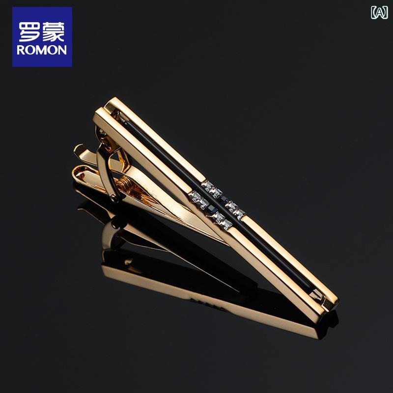 メンズ ネクタイ ピン 個性的 豪華 星空 柄 ゴールド フォーマル 結婚式 ウェディング.カラフルカラー.オシャレ男性用