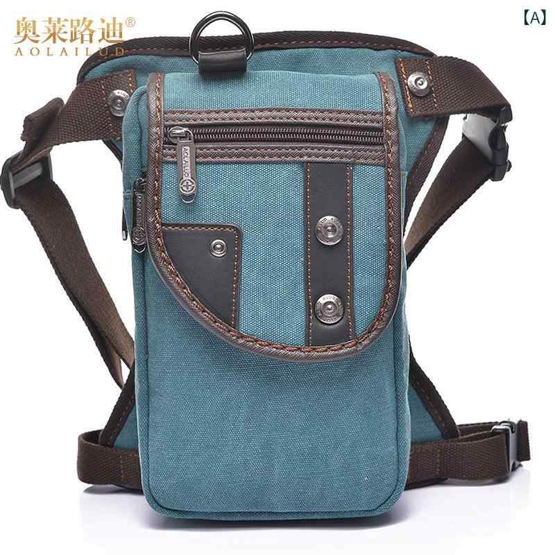 ボディバッグ メンズ 男性用 帆布 キャンバス カジュアル レトロ 耐摩耗性 斜めがけ ワンショルダーバッグ 大容量 普段使い 旅行 散歩 ワークスタイル 鞄 カバン ブラック カーキ ブラウン ブルー(4.0)