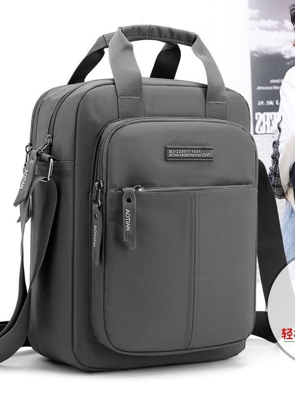 ショルダーバッグ メンズ 男性用 紳士 鞄 オックスフォード ビジネスバッグ ブリーフケース 斜めがけ ..