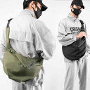 ショルダーバッグ メンズ レディース 兼用 軽量 撥水 ナイロン 大容量 無地 黒 カーキ 日常使い
