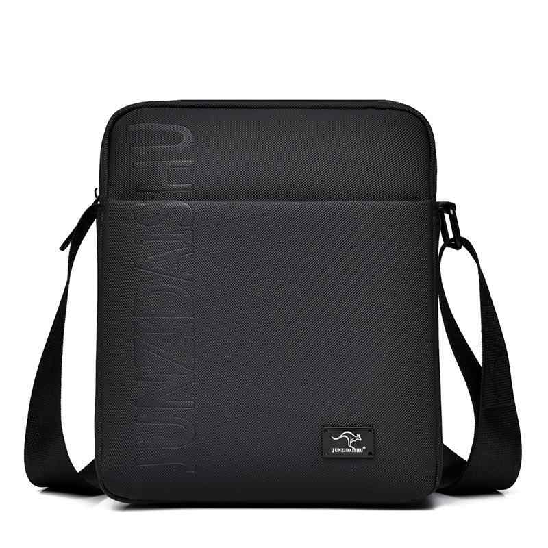 メンズ ショルダーバッグ 斜めがけ 鞄 ビジネス カジュアル バッグ 大容量 オックスフォード生地 ブラック グレー ブルー 通気性 軽量