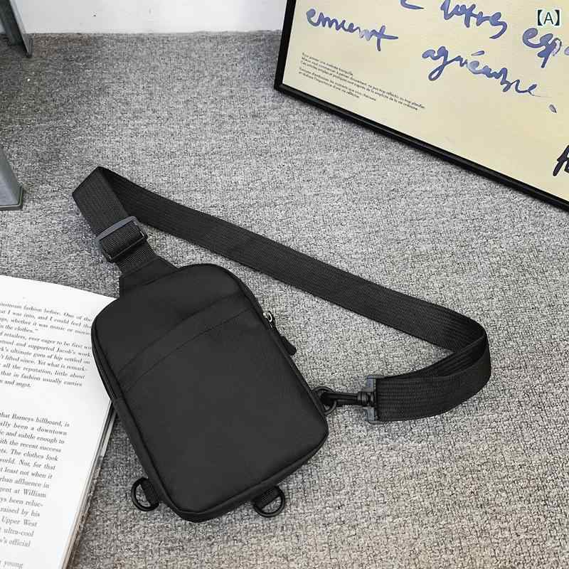ショルダーバッグ メンズ 男性用 オックスフォード 無地 通気 軽量 斜め掛け 鞄 カ...