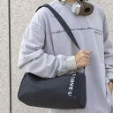 ショルダーバッグ レディース メンズ 男女兼用 スポーツバッグ ヨガ ジム 鞄 カバン 斜めがけ 無地 ブラック(x2)