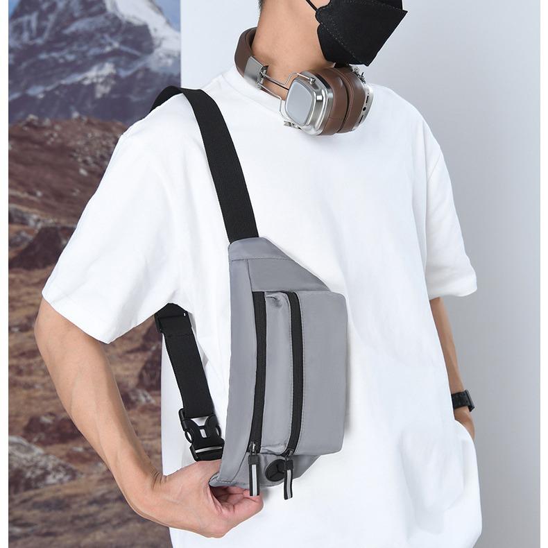 ボディバッグ 男性用 アウトドア スポーツ 防水 撥水 斜めがけ 多機能 ウエスト 鞄 カバン ブラック グレー カーキ ホワイト・カテゴリ: メンズボディバッグ・スタイル: ビジネス・素材: 防水生地・柄: 無地・カラー: ブラック, グ...