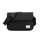 メンズ ショルダーバッグ 大容量 防水 オックスフォード生地 鞄 斜めがけバッグ 旅行 普段使い 軽量 ブラック カーキ グレー ブルー レッド(x2)