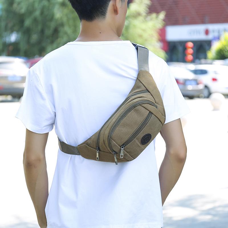 バッグ メンズ 男性用 ウエストバッグ 帆布 撥水 耐摩耗性 ワーク 作業用 工事 現...