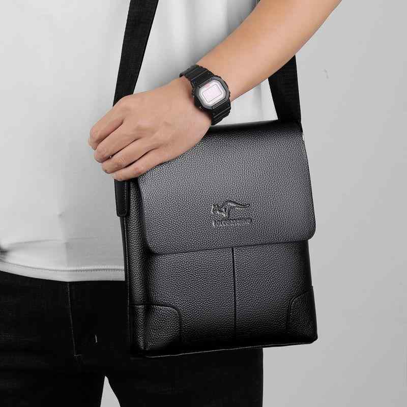 ショルダーバッグ メンズ 男性用 革風 防水 ビジネスバッグ ブリーフケース 通勤 普段使い 斜めがけ 肩..