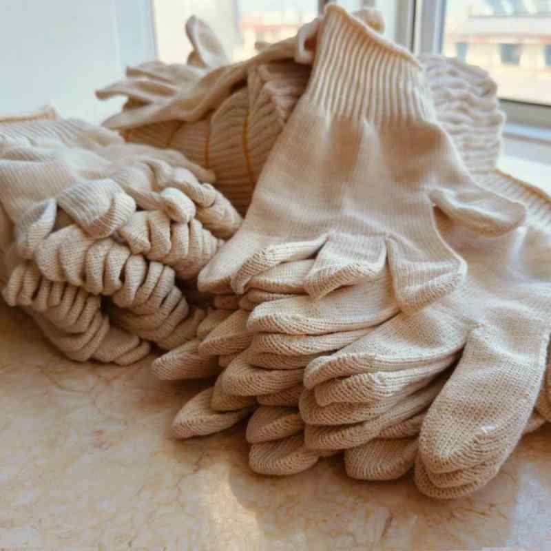 手袋 男性用 作業用手袋 厚手 綿 防静電気 耐熱 防火 溶接