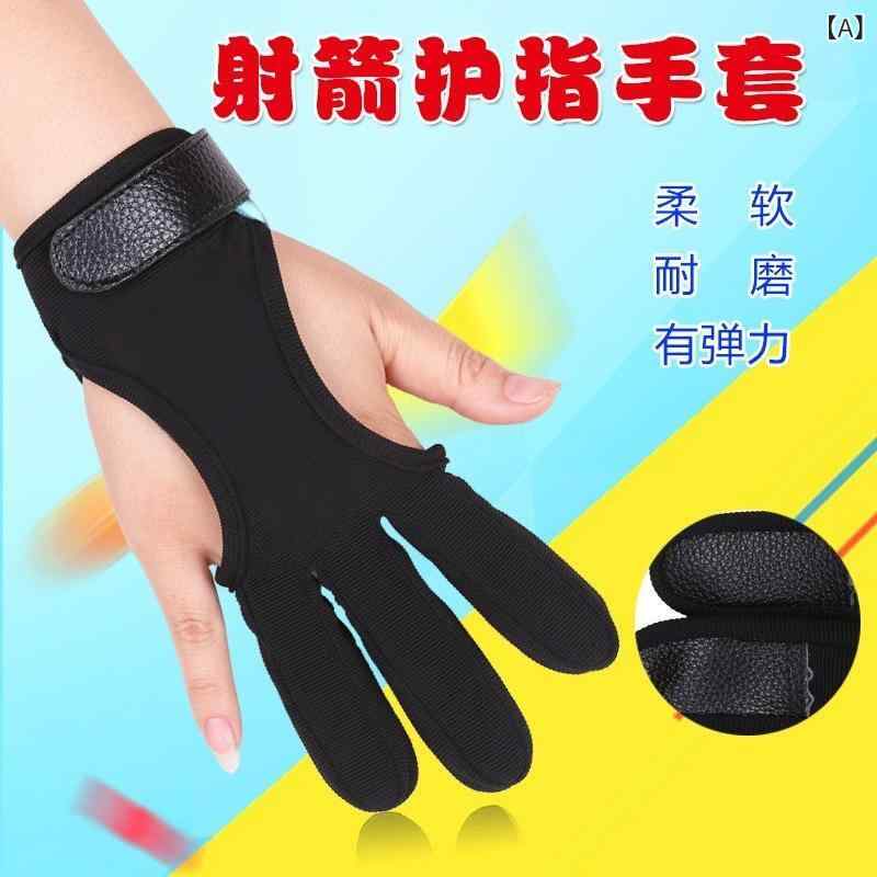 手袋 メンズ レディース 男女兼用 射撃手袋 弓道 射箭 スポーツ アウトドア 滑り止め 汗防止 通気性 春..