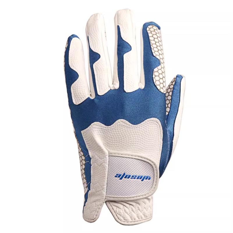 ゴルフグローブ 男性用 ゴルフ手袋 左手用 滑り止め 耐摩耗 レザー ゴルフ アクセサリー スポーツ アウ..