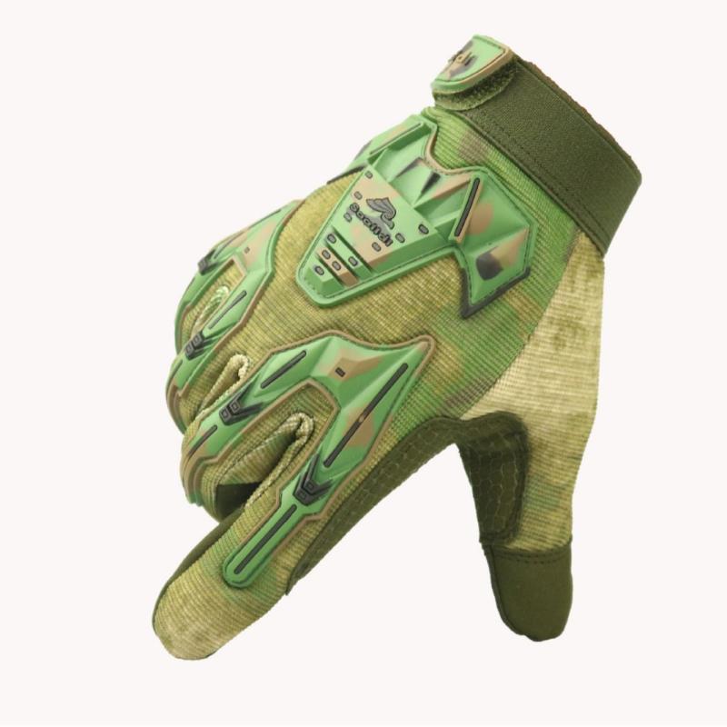 手袋 メンズ 男性用 タクティカルグローブ 耐摩耗 滑り止め バイク オートバイ スクリーンタッチ 保護 衝撃吸収 アウトドア 登山 スポーツ 運動 夏(x2)(4)