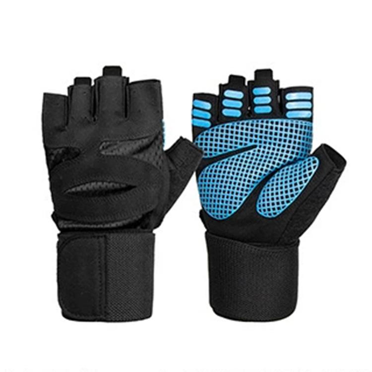 手袋 スポーツ レディース メンズ トレーニング グローブ ハーィンガー リストガード 一体型 筋トレ ジム ランニング 青 赤 緑 黄色