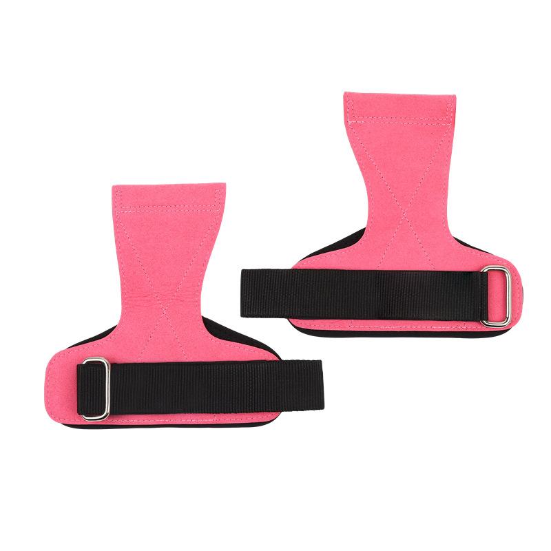 スポーツ手袋 男女兼用 ウエイトトレーニング グリップ 握力サポート 筋トレ リストストラップ スーパ..