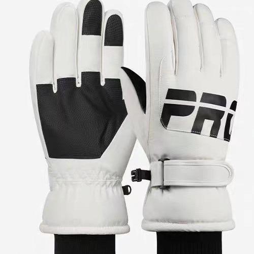 手袋 メンズ 男性用 冬用 裏起毛 厚手 防寒 保温 バイク 自転車 運転 スキー グローブ 防水 防風 暖かい スマホ対応