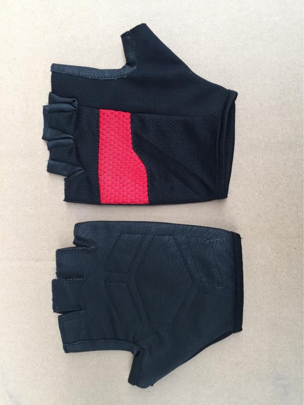 手袋 自転車 メンズ レディース 男女兼用 サイクルグローブ レザー スポーツ トレーニング 運動用 レッ..