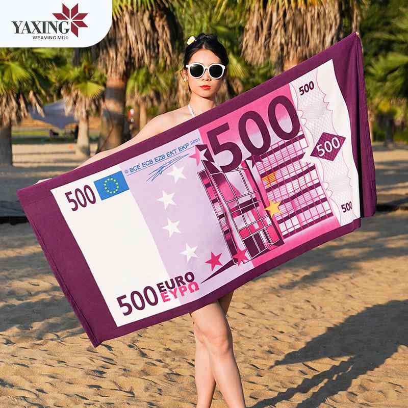 2個セットビーチタオル 吸水速乾タオル スポーツタオル 超極細繊維 150 70cm プリント柄 スイムタオル 浴用タオル