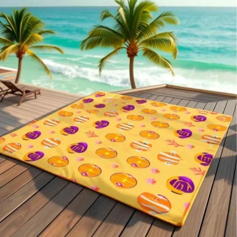 ビーチタオル 海洋生物柄 70 140cm 80 160cm 細繊維 アウトドア 運動 健身 瑜伽 キャンプ ビーチ 海水浴