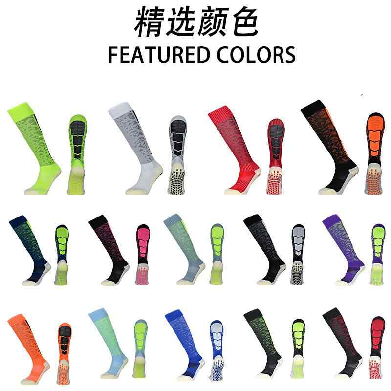 靴下 メンズ サッカーソックス スポーツソックス 厚手 パイル地 滑り止め 大人用 試合 練習用 吸汗速乾..