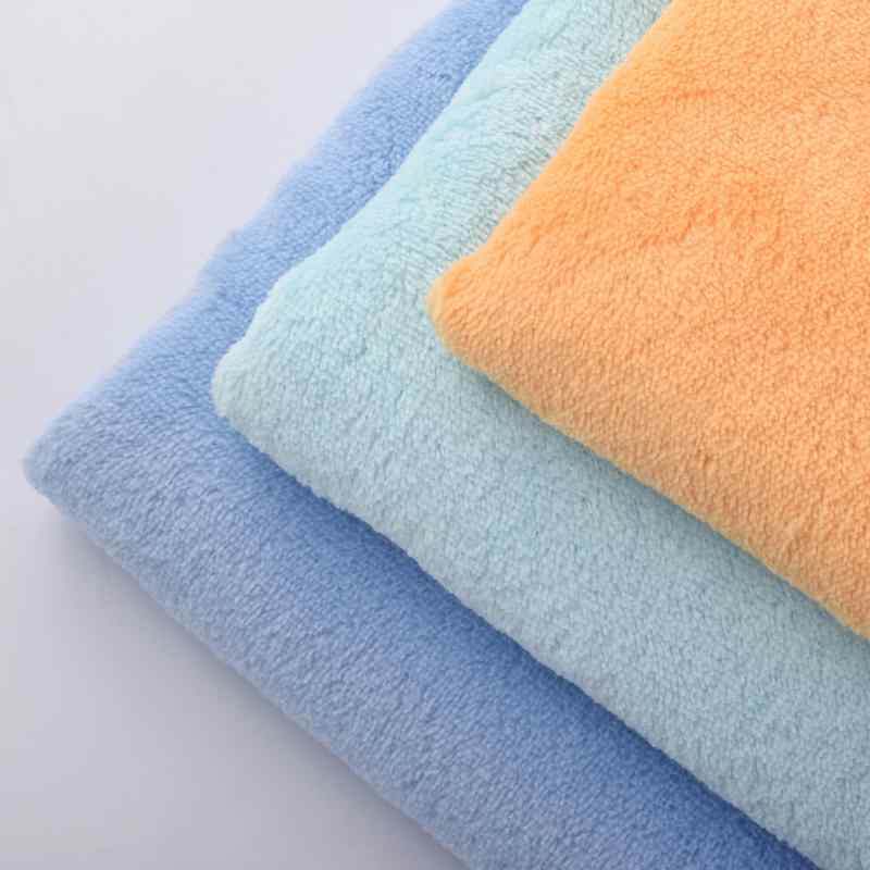 生地・布地 レディース メンズ キッズ ポリエステル コーラルベルベット フリース 無地 ニット パイル ..