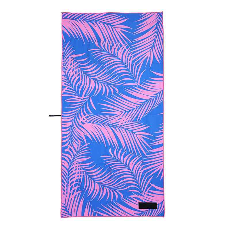 ビーチタオル 超極細繊維 プリント 吸水速乾 スポーツ 運動 健身 バスタオル