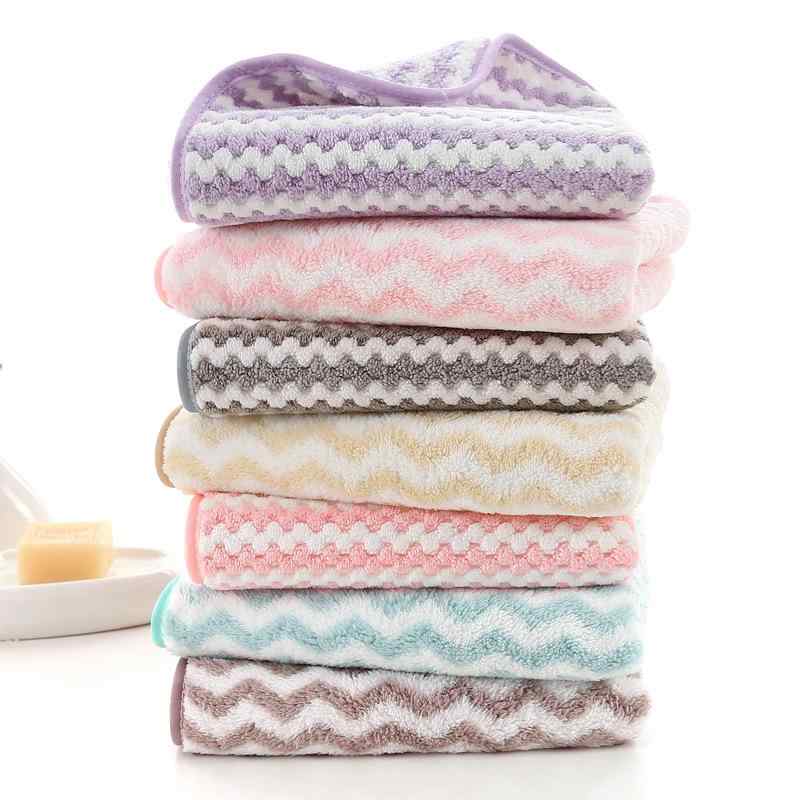 タオル レディース メンズ 極細繊維 珊瑚マイヤー織 ふわふわ 厚手 吸水 スポーツタオル ギフト 35 75c..