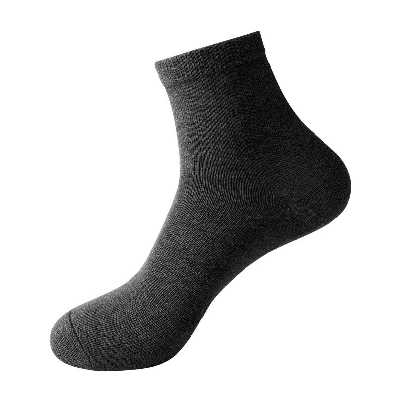靴下 メンズ 男性用 ビジネス ソックス 綿 防臭 吸汗 中筒 オールシーズン 通勤 普段使い 精梳綿 混色 ..