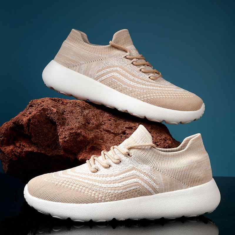 スニーカー 男性用 カジュアルシューズ 運動靴 軽量 通気性 メッシュ ブラック系 カーキ 黒白 35 36 37 38 39 40 41 42 43 44 45