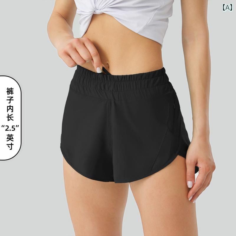 ヨガパンツ レディース スポーツショートパンツ 春夏 速乾 短パン トレーニングパ...