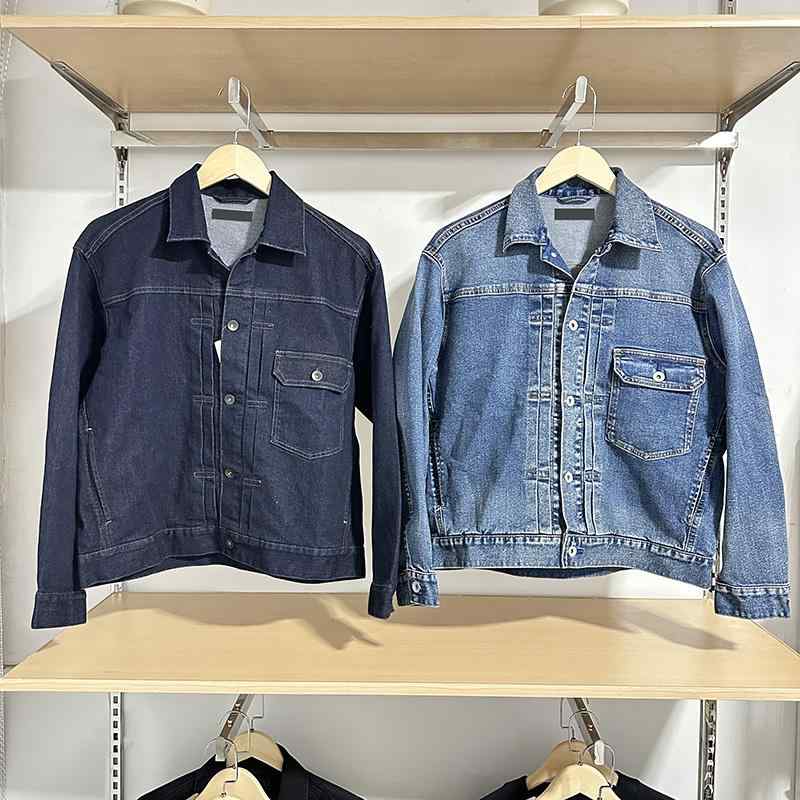 ジャケット メンズ 男性用 デニムジャケット 秋冬 ブルゾン ゆったり ルーズフィット 長袖 コーデュロイ 襟付き 耐摩耗性 カジュアル ダークグレー ブルー系