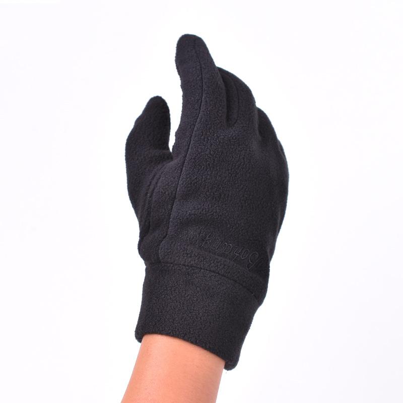 手袋 男性用フリース手袋 バイク アウトドア 防寒 保温 秋冬 黒 ブラック ダークグレー 紺色 コーヒー..