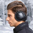 イヤーマフ メンズ レディース 男性用 女性用 耳あて 防寒 PUレザー 折りたたみ式 秋冬 暖かい 無地 花柄 菱格 調整可能(x2)