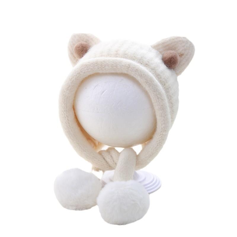 帽子 ベビー用 秋冬 ニット帽 耳当て付き 防寒 保温 幼児 あったか かわいい ベージュ ピンク系 レッド カーキ・カテゴリ: ニット帽・カラー: ベージュ, ピンク, レッド, カーキ・サイズ: 42-51cm (5ヶ月-3歳)・つば: 無し・帽子のトップ: 丸い・機能: 保温, 防風, 首保護・主な生地の組成: アクリル51-60%・生地: アクリル・スタイル: ・対象年齢: 1-2歳, 6-12ヶ月, 2-4歳・デザイン: キャラクター