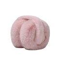 イヤーマフ レディース 学生 かわいい ふわふわ 耳当て 防寒 折りたたみ 秋冬 白 黒 ベージュ