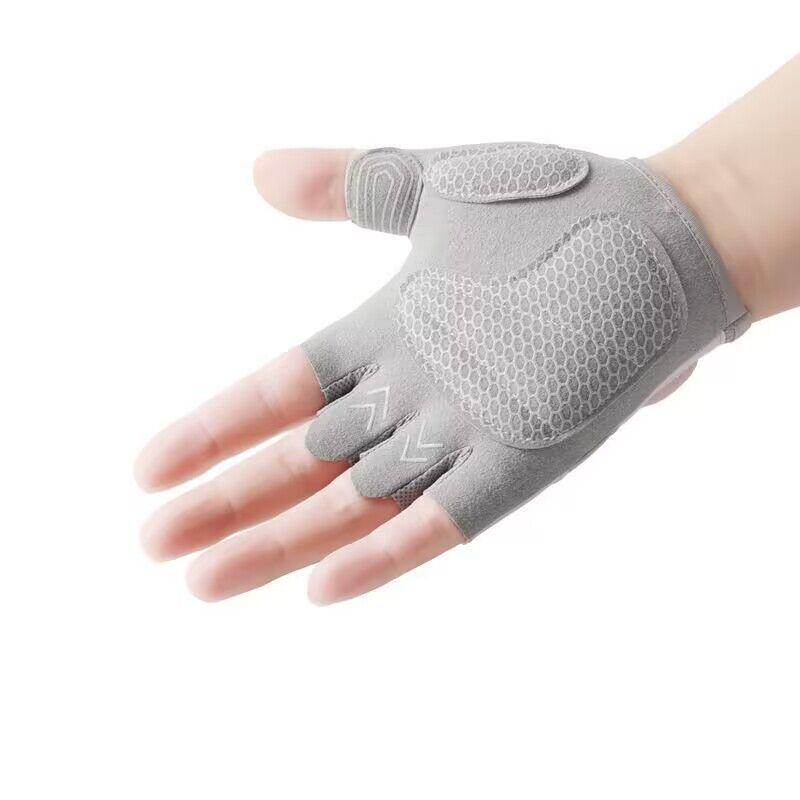 手袋 レディース メンズ フィットネスグローブ アウトドア 薄型 耐衝撃 滑り止め 指なし ヨガ スポーツ 春夏