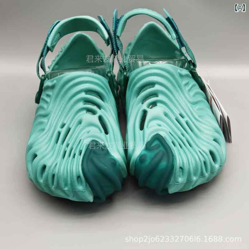 サンダル メンズ フラット ぺたんこ アウトドア スリッポン つっかけ 防滑 ビーチサンダル 男性用 EVA 春夏 薄型 指紋 氷藍 カーキ ホワイト 草緑 霧紫 軍緑 ブラック 深青