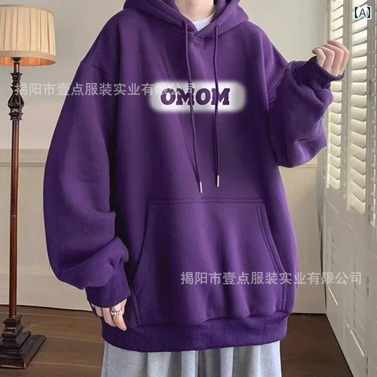 パーカー メンズ 男性用 秋冬 長袖 裏起毛 ゆったり 韓国 プリント 日常着 普段使い 部屋着 深紫色 コーヒー色 白 ブラック ワインレッド ライトグレー 蔵色 ライトカーキ 彩藍色 M L XL 2XL 3XL 4XL 5XL