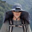 メンズの太陽遮る帽子つば広で日焼け防ぐことができ.釣り登山などのアウトドア活動に適います.内蔵の充..