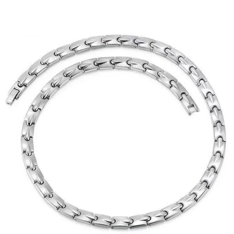 ネックレス メンズ 男性用 ゴールド シルバー ローズゴールド 磁石 アレルギー対応 ドロップ 普段使い ..