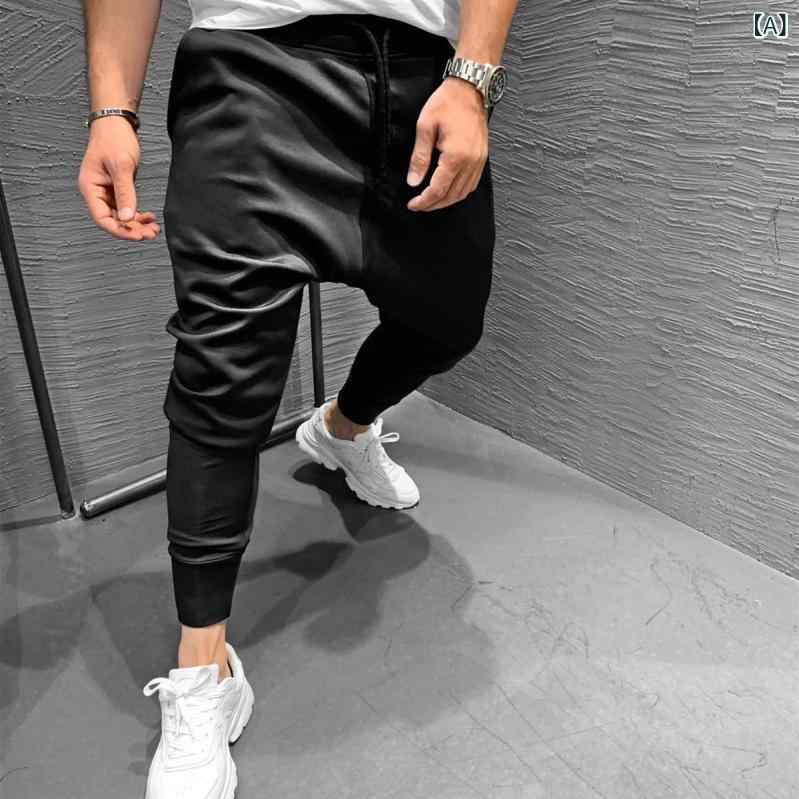 パンツ メンズ 男性用 ズボン 秋冬 伸縮性 ランニングパンツ トレーニングパンツ ...