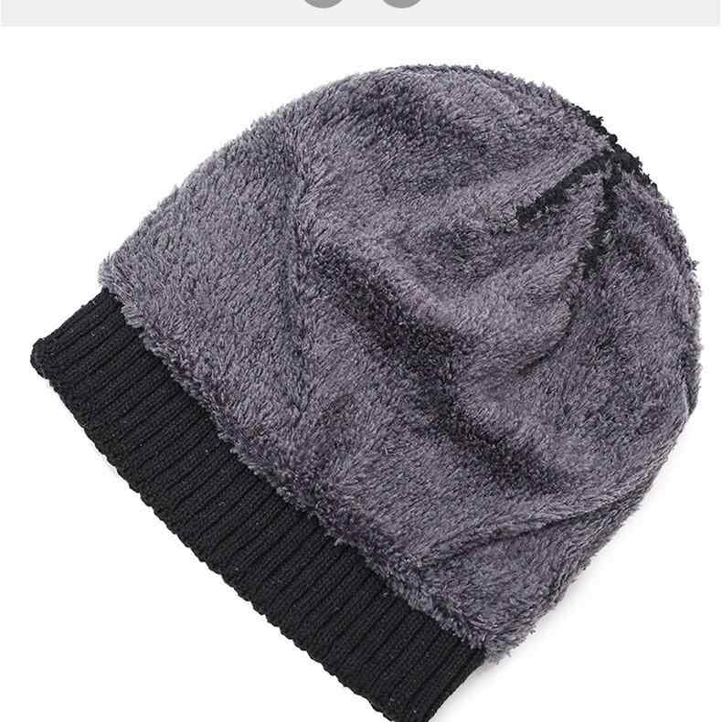 ニット帽 メンズ 秋冬 防寒 保温 ビーニー ウール混紡 無地 シンプル カジュアル スポーティー ブラッ..