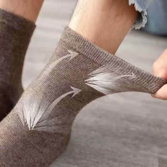 靴下 男女兼用 秋冬 防寒 厚手 ウール パイルソックス ギフト