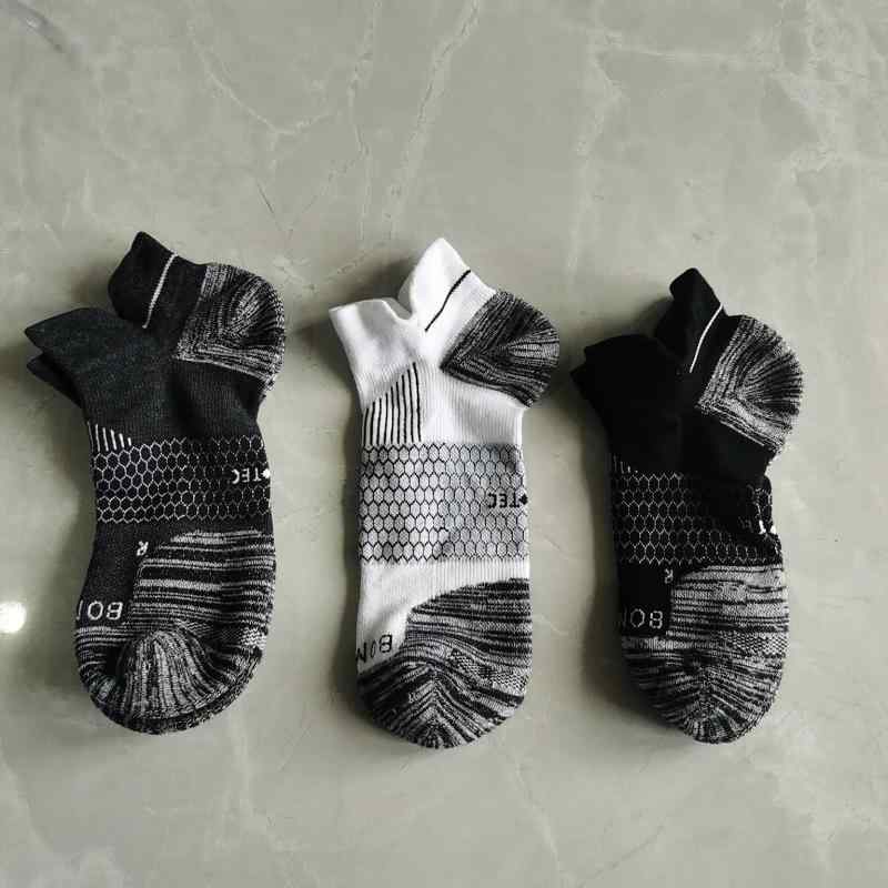 靴下 ソックス 男性用 女性用 スポーツ 無地 コットン混紡 パイル地 黒 白 グレー 吸汗 4サイズ展開