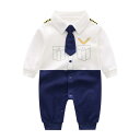 ベビー服 長袖ロンパース 野球 ハー 爬行服 コットン 新生児 赤ちゃん ベビー 幼児 男の子 女の子 春秋(x2)